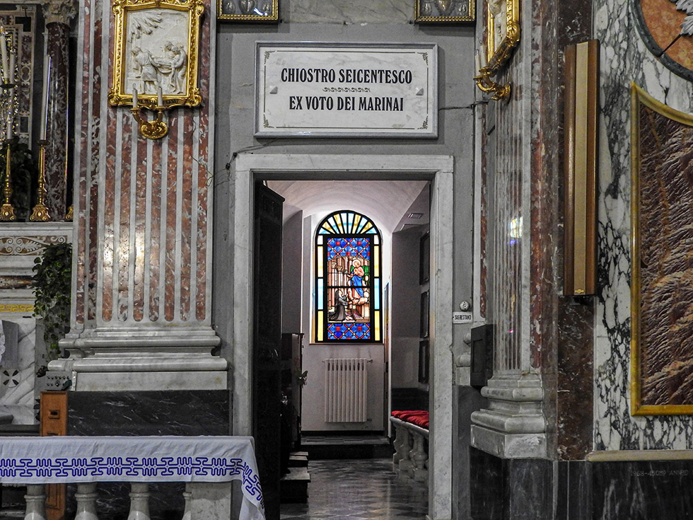 Salle intérieure du Sanctuaire