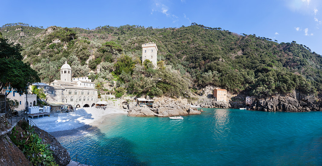 Panorama de San Fruttuoso