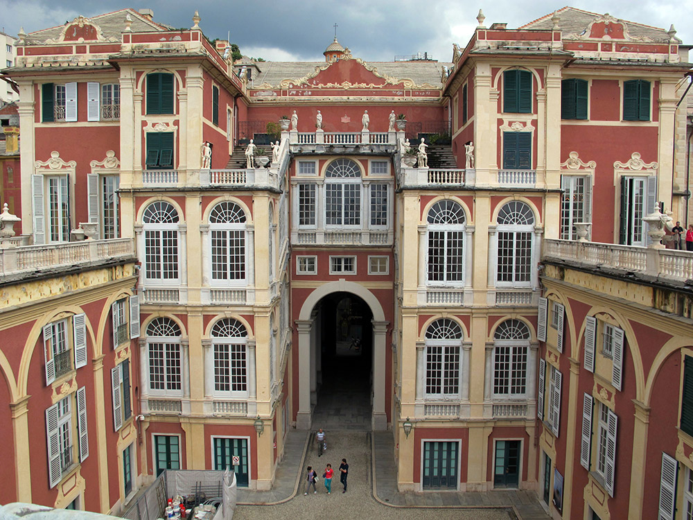Historical palace of Genoa